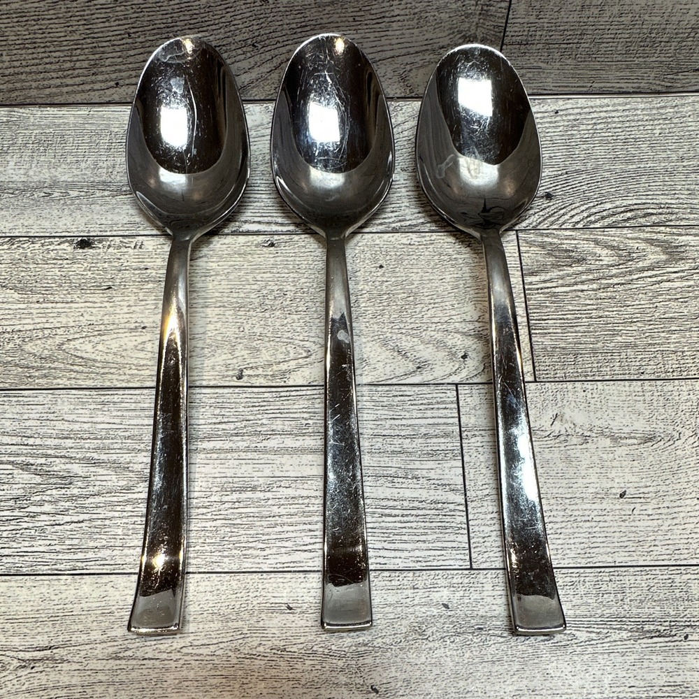 J.A. Henckels Intl Metro 18/10 Stainless Flatware 3PC Modern Shiny Soup Spoon